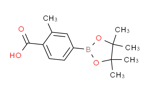CAS No. 890839-22-2, 2-Methyl-4-(4,4,5,5-tetramethyl-1,3,2-dioxaborolan-2-yl)benzoic acid