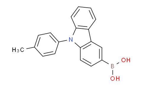 CAS No. 731016-45-8, (9-(p-tolyl)-9H-carbazol-3-yl)boronic acid