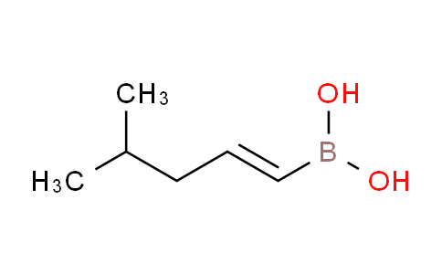 CAS No. 214907-33-2, (E)-(4-methylpent-1-en-1-yl)boronic acid