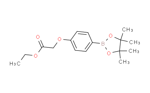 CAS No. 269410-28-8, Ethyl 2-(4-(4,4,5,5-tetramethyl-1,3,2-dioxaborolan-2-yl)phenoxy)acetate