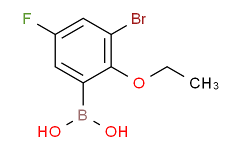 CAS No. 352534-82-8, (3-Bromo-2-ethoxy-5-fluorophenyl)boronic acid