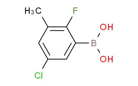 CAS No. 352535-87-6, (5-Chloro-2-fluoro-3-methylphenyl)boronic acid