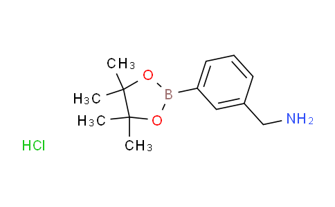 CAS No. 380430-65-9, (3-(4,4,5,5-tetramethyl-1,3,2-dioxaborolan-2-yl)phenyl)methanamine hydrochloride