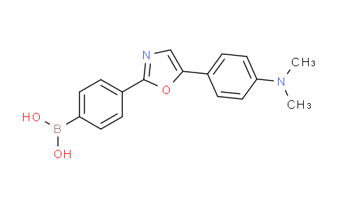 CAS No. 380499-66-1, (4-(5-(4-(Dimethylamino)phenyl)oxazol-2-yl)phenyl)boronic acid