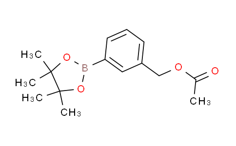 CAS No. 562098-07-1, 3-(4,4,5,5-Tetramethyl-1,3,2-dioxaborolan-2-yl)benzyl acetate