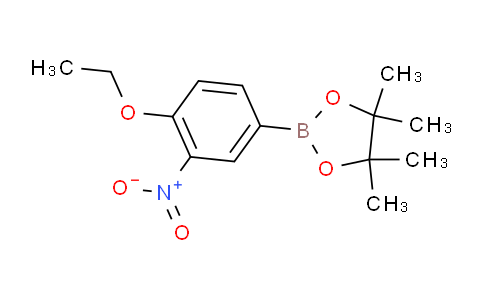 CAS No. 1218791-20-8, 2-(4-Ethoxy-3-nitrophenyl)-4,4,5,5-tetramethyl-1,3,2-dioxaborolane