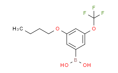 CAS No. 1256345-96-6, (3-Butoxy-5-(trifluoromethoxy)phenyl)boronic acid
