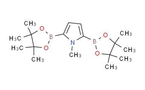 CAS No. 1218791-17-3, 1-Methyl-2,5-bis(4,4,5,5-tetramethyl-1,3,2-dioxaborolan-2-yl)-1H-pyrrole