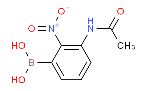 CAS No. 78887-38-4, (3-Acetamido-2-nitro)benzeneboronicacid