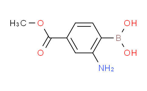 CAS No. 774530-27-7, (2-Amino-4-(methoxycarbonyl)phenyl)boronic acid