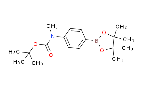 CAS No. 916587-44-5, tert-butyl methyl(4-(4,4,5,5-tetramethyl-1,3,2-dioxaborolan-2-yl)phenyl)carbamate