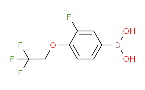 CAS No. 947533-09-7, (3-Fluoro-4-(2,2,2-trifluoroethoxy)phenyl)boronic acid