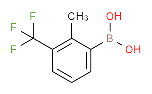 CAS No. 947533-86-0, 2-Methyl-3-(trifluoromethyl)phenylboronic acid