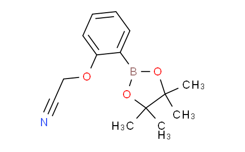 CAS No. 936250-19-0, 2-(2-(4,4,5,5-Tetramethyl-1,3,2-dioxaborolan-2-yl)phenoxy)acetonitrile
