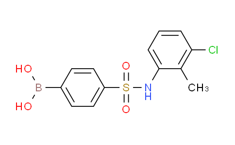 CAS No. 957066-10-3, (4-(N-(3-Chloro-2-methylphenyl)sulfamoyl)phenyl)boronic acid