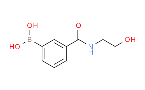 CAS No. 955422-14-7, (3-((2-Hydroxyethyl)carbamoyl)phenyl)boronic acid