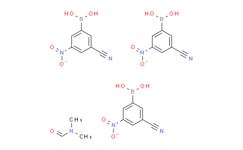 CAS No. 957034-47-8, N,N-Dimethylformamide tris((3-cyano-5-nitrophenyl)boronate)
