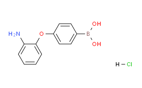 CAS No. 957063-10-4, (4-(2-Aminophenoxy)phenyl)boronic acid hydrochloride