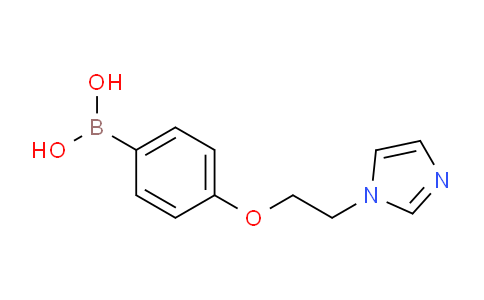 CAS No. 957034-56-9, (4-(2-(1H-Imidazol-1-yl)ethoxy)phenyl)boronic acid