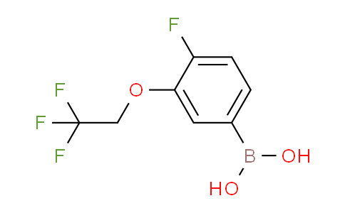 CAS No. 957034-62-7, (4-Fluoro-3-(2,2,2-trifluoroethoxy)phenyl)boronic acid