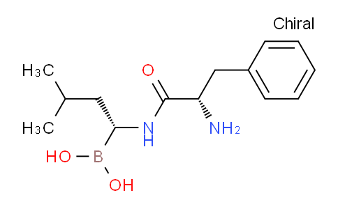 CAS No. 948294-96-0, ((R)-1-((S)-2-amino-3-phenylpropanamido)-3-methylbutyl)boronic acid