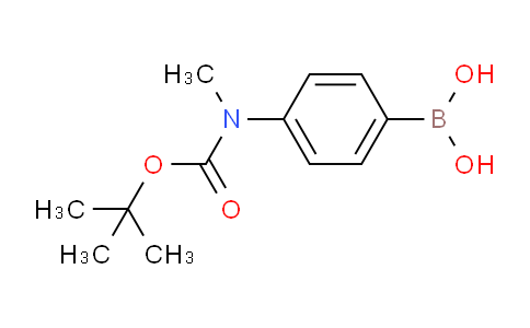 CAS No. 945756-49-0, (4-((tert-butoxycarbonyl)(methyl)amino)phenyl)boronic acid