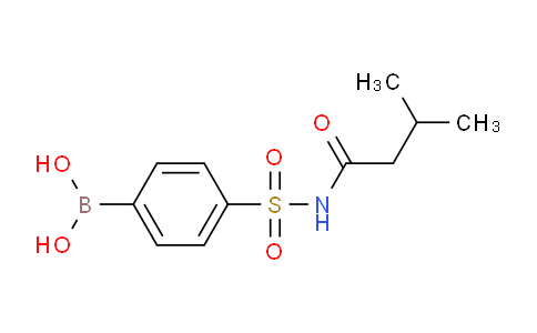CAS No. 957120-81-9, (4-(N-(3-Methylbutanoyl)sulfamoyl)phenyl)boronic acid