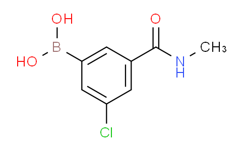 CAS No. 957120-51-3, (3-Chloro-5-(methylcarbamoyl)phenyl)boronic acid