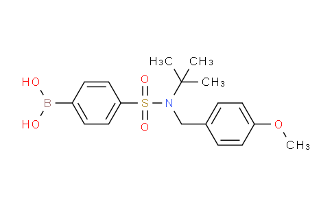 CAS No. 957060-86-5, (4-(N-(tert-Butyl)-N-(4-methoxybenzyl)-sulfamoyl)phenyl)boronic acid