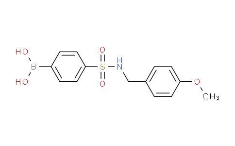 CAS No. 957060-91-2, (4-(N-(4-Methoxybenzyl)sulfamoyl)phenyl)boronic acid