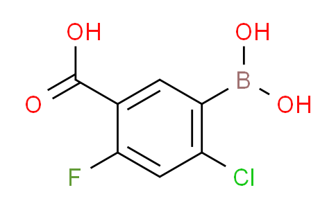 CAS No. 957066-06-7, 5-Borono-4-chloro-2-fluorobenzoic acid