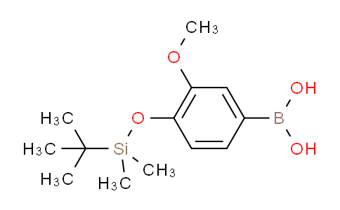 CAS No. 957060-93-4, (4-((tert-Butyldimethylsilyl)oxy)-3-methoxyphenyl)boronic acid
