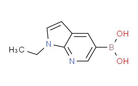CAS No. 1289141-90-7, (1-ethyl-1H-pyrrolo[2,3-b]pyridin-5-yl)boronic acid