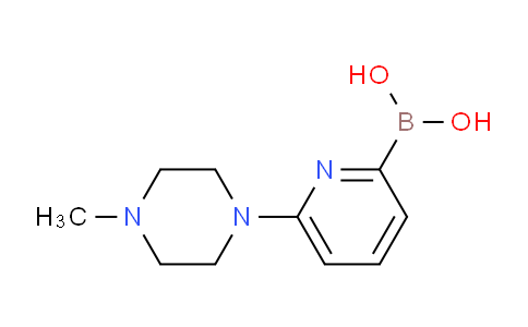 CAS No. 1309981-34-7, (6-(4-Methylpiperazin-1-yl)pyridin-2-yl)boronic acid