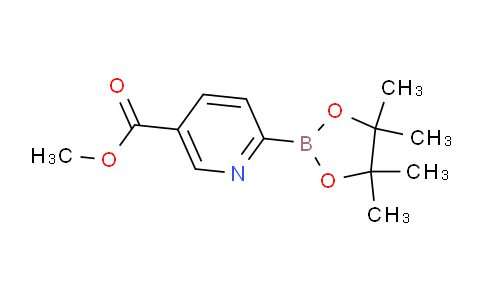 CAS No. 1310384-84-9, Methyl 6-(4,4,5,5-tetramethyl-1,3,2-dioxaborolan-2-yl)nicotinate