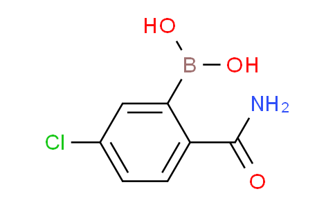 CAS No. 1313617-51-4, (2-Carbamoyl-5-chlorophenyl)boronic acid