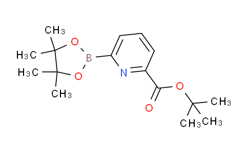 CAS No. 1310404-19-3, tert-Butyl 6-(4,4,5,5-tetramethyl-1,3,2-dioxaborolan-2-yl)picolinate