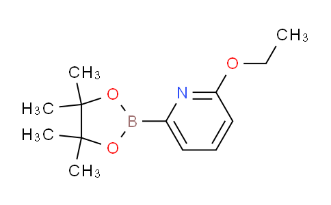 CAS No. 1310385-03-5, 2-ethoxy-6-(4,4,5,5-tetramethyl-1,3,2-dioxaborolan-2-yl)pyridine