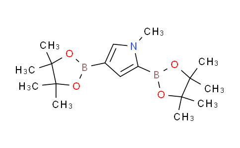CAS No. 1278579-60-4, 1-Methyl-2,4-bis(4,4,5,5-tetramethyl-1,3,2-dioxaborolan-2-yl)-1H-pyrrole