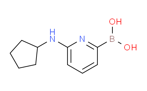 CAS No. 1310383-06-2, (6-(cyclopentylamino)pyridin-2-yl)boronic acid