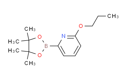 CAS No. 1309982-31-7, 2-Propoxy-6-(4,4,5,5-tetramethyl-1,3,2-dioxaborolan-2-yl)pyridine