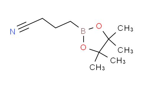 CAS No. 238088-16-9, 4-(4,4,5,5-Tetramethyl-1,3,2-dioxaborolan-2-yl)butanenitrile
