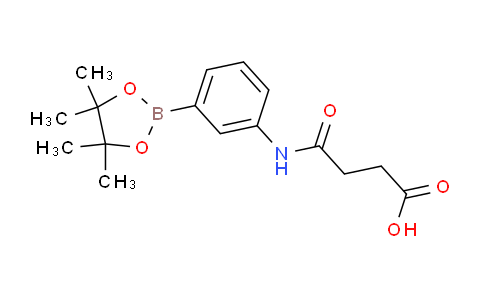 CAS No. 1030269-28-3, 4-Oxo-4-((3-(4,4,5,5-tetramethyl-1,3,2-dioxaborolan-2-yl)phenyl)amino)butanoic acid
