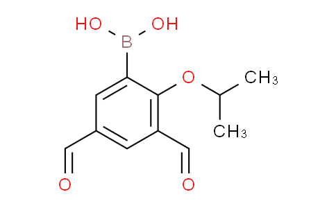 CAS No. 1072951-68-8, (3,5-Diformyl-2-isopropoxyphenyl)boronic acid