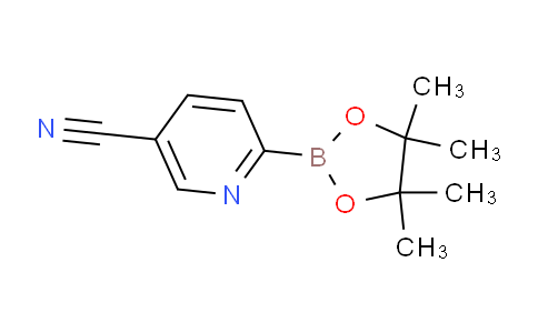 CAS No. 1073353-83-9, 6-(4,4,5,5-Tetramethyl-1,3,2-dioxaborolan-2-yl)nicotinonitrile