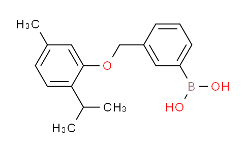 CAS No. 1072951-74-6, (3-((2-isopropyl-5-methylphenoxy)methyl)phenyl)boronic acid