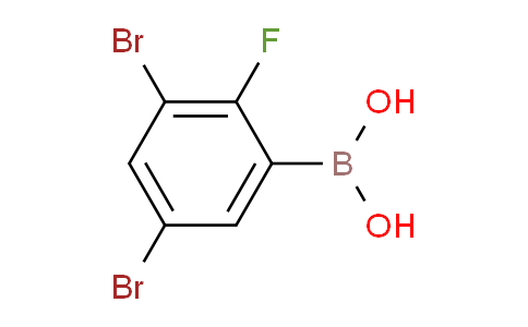 CAS No. 1072951-82-6, (3,5-Dibromo-2-fluorophenyl)boronic acid