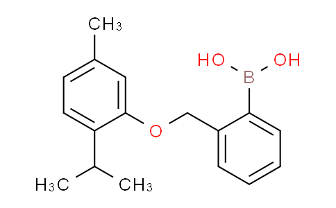 CAS No. 1072951-87-1, (2-((2-isopropyl-5-methylphenoxy)methyl)phenyl)boronic acid