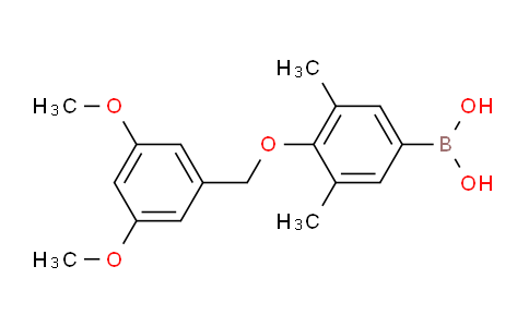 CAS No. 1072951-94-0, (4-((3,5-Dimethoxybenzyl)oxy)-3,5-dimethylphenyl)boronic acid
