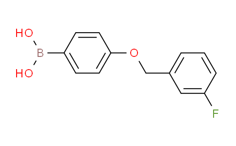 CAS No. 1072951-98-4, (4-((3-fluorobenzyl)oxy)phenyl)boronic acid